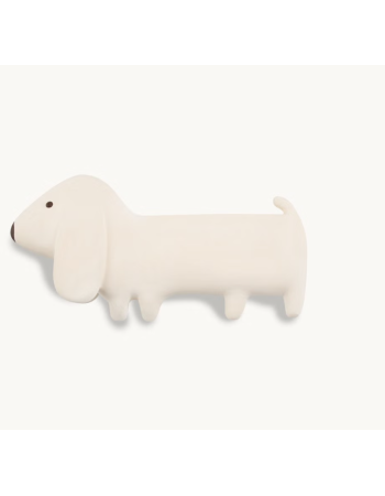 Gommu Dog Cream We Are Gommu | Jouet d'Éveil en Caoutchouc Naturel