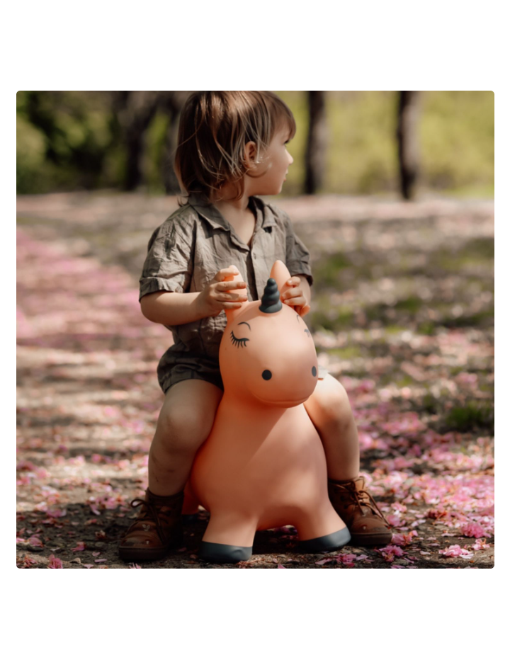 Ballon sauteur Licorne Luna Find That Hippo dès 2 ans