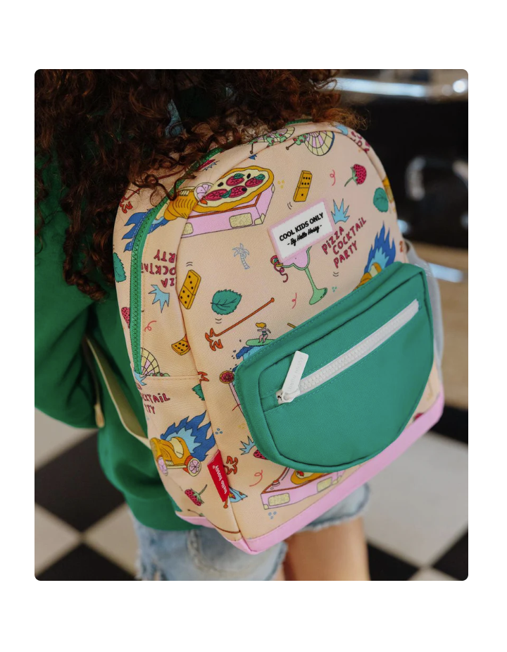 Sac à dos enfant Cocktail Party – Hello Hossy | École & maternelle