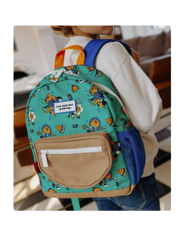 Sac à dos enfant Chill Vibes – Hello Hossy | Crèche, maternelle & école