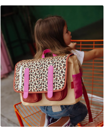 Cartable enfant Léopard #7 – Hello Hossy | École, maternelle & CP