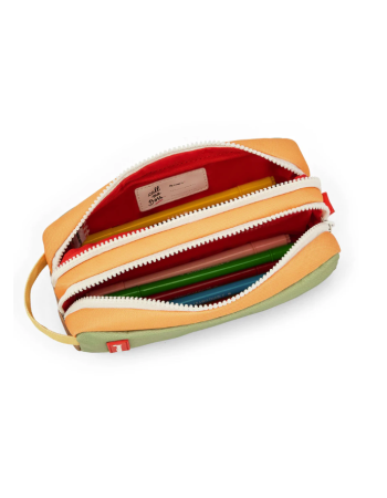 Trousse double compartiment Mini Safari – Hello Hossy | École & maternelle