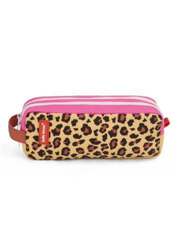 Trousse scolaire enfant Léopard #7 – Hello Hossy | Double compartiment