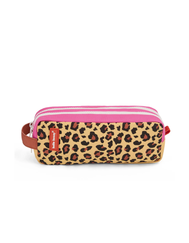 Trousse scolaire enfant Léopard #7 – Hello Hossy | Double compartiment