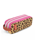 Trousse scolaire enfant Léopard #7 – Hello Hossy | Double compartiment
