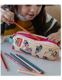 Trousse double compartiment Unicorn – Hello Hossy | École & maternelle
