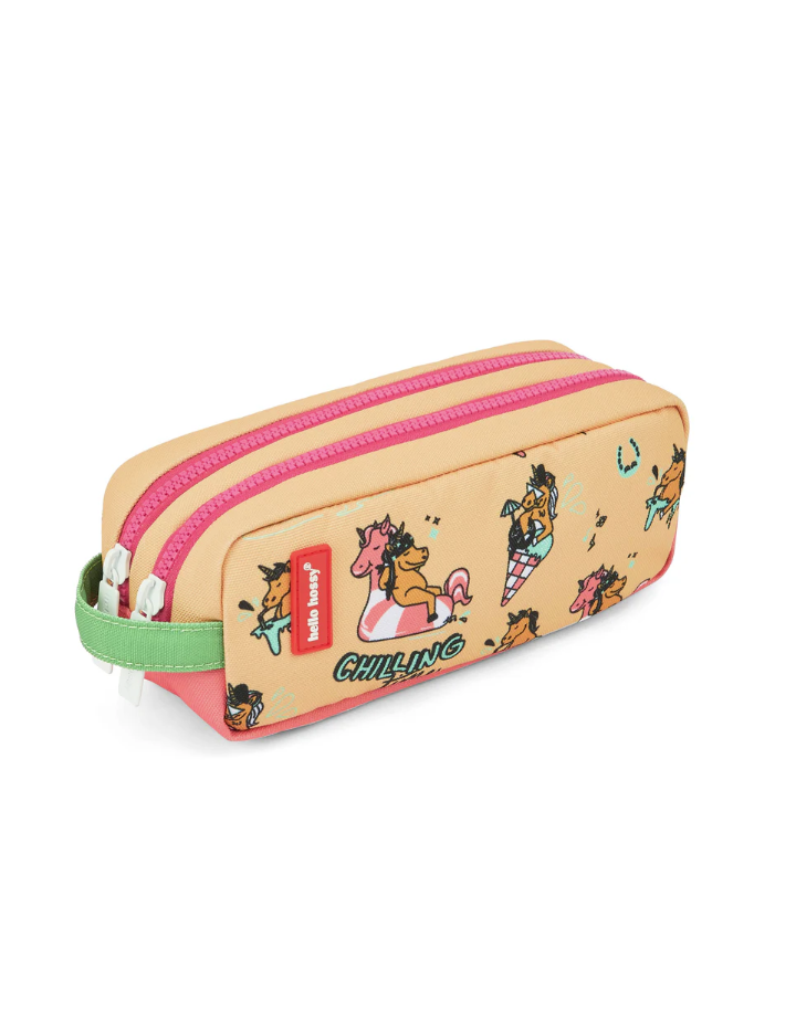 Trousse double compartiment Unicorn – Hello Hossy | École & maternelle