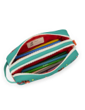 Trousse double compartiment Disco Roar – Hello Hossy | École & maternelle