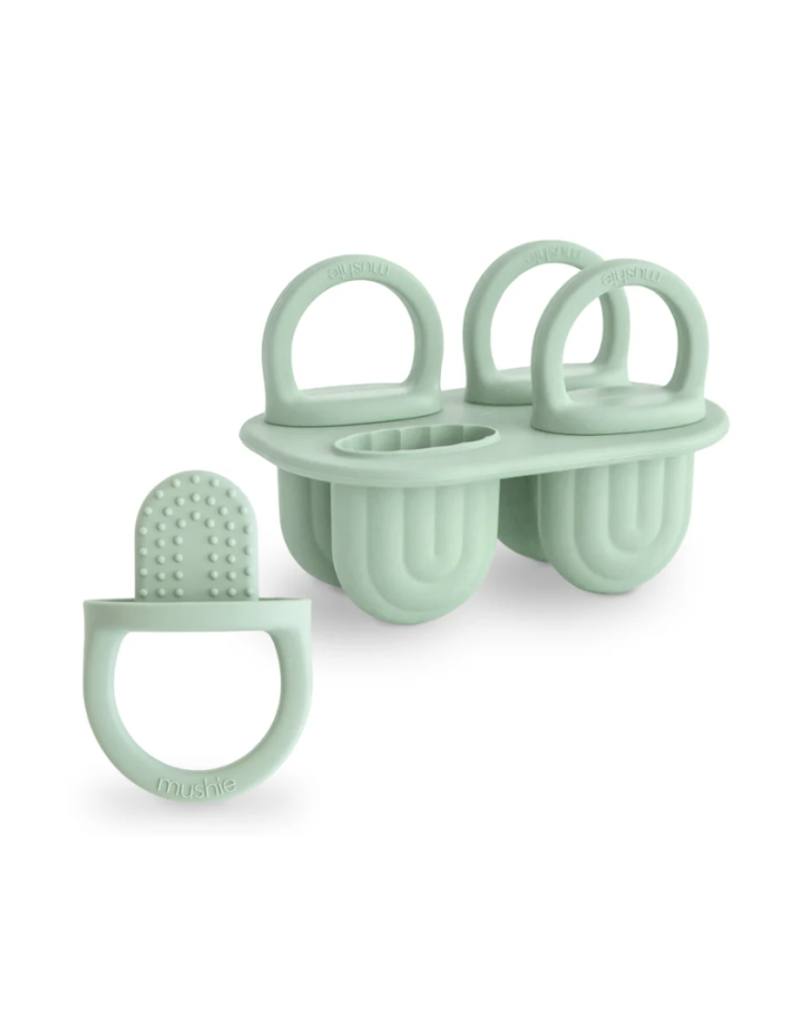Toddler Ice Pop Tray Mushie | Moule glace bébé silicone alimentaire