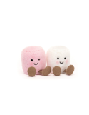 Peluche Amuseables Pink & White Marshmallows – Jellycat