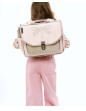 Cartable moyen Libellule Rose – Caramel & Cie | CP, CE1, CE2