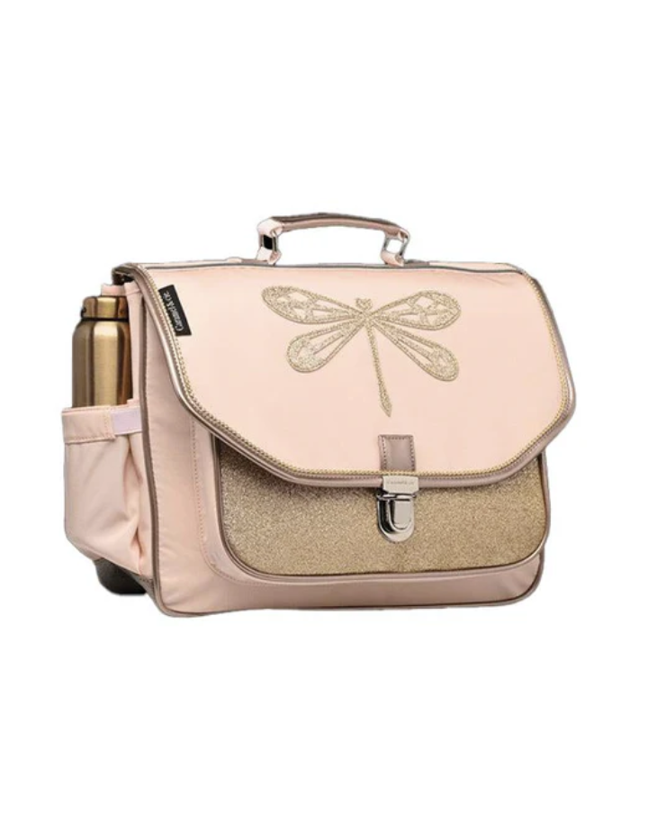 Cartable moyen Libellule Rose – Caramel & Cie | CP, CE1, CE2