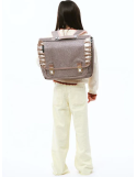 Cartable moyen Froufrous Paillettes Cuivre – Caramel & Cie | CP à CE2