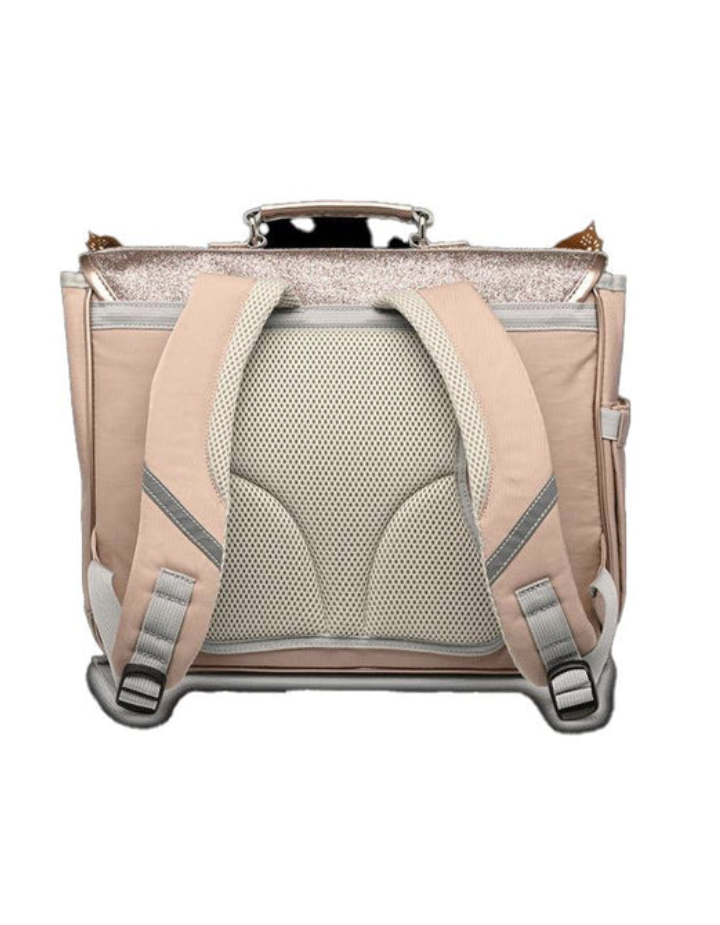 Cartable moyen Froufrous Paillettes Cuivre – Caramel & Cie | CP à CE2