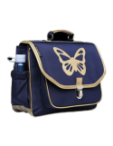 Cartable moyen Papillon Bleu – Caramel & Cie | CP, CE1, CE2