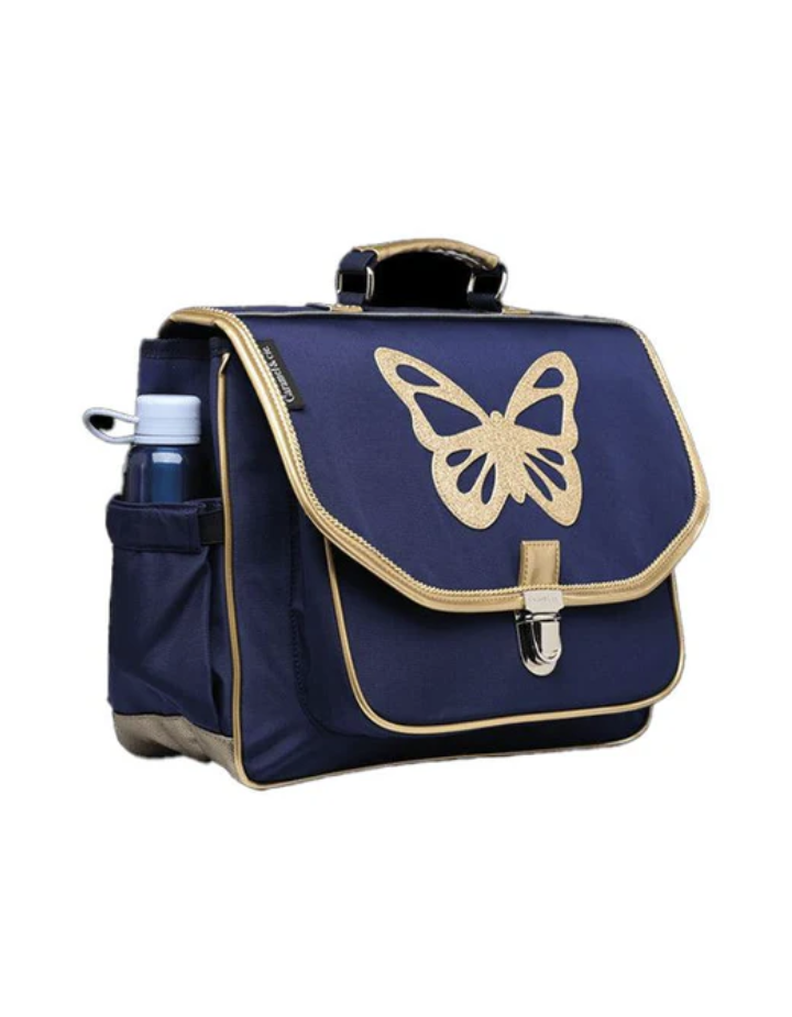 Cartable moyen Papillon Bleu – Caramel & Cie | CP, CE1, CE2