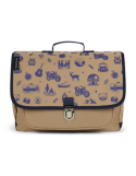 Cartable moyen Wild Trip Marron – Caramel & Cie | CP, CE1, CE2