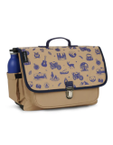 Cartable moyen Wild Trip Marron – Caramel & Cie | CP, CE1, CE2