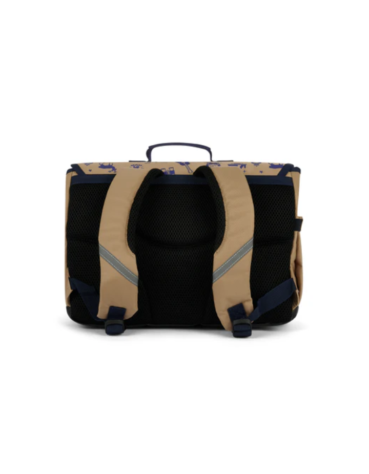 Cartable moyen Wild Trip Marron – Caramel & Cie | CP, CE1, CE2
