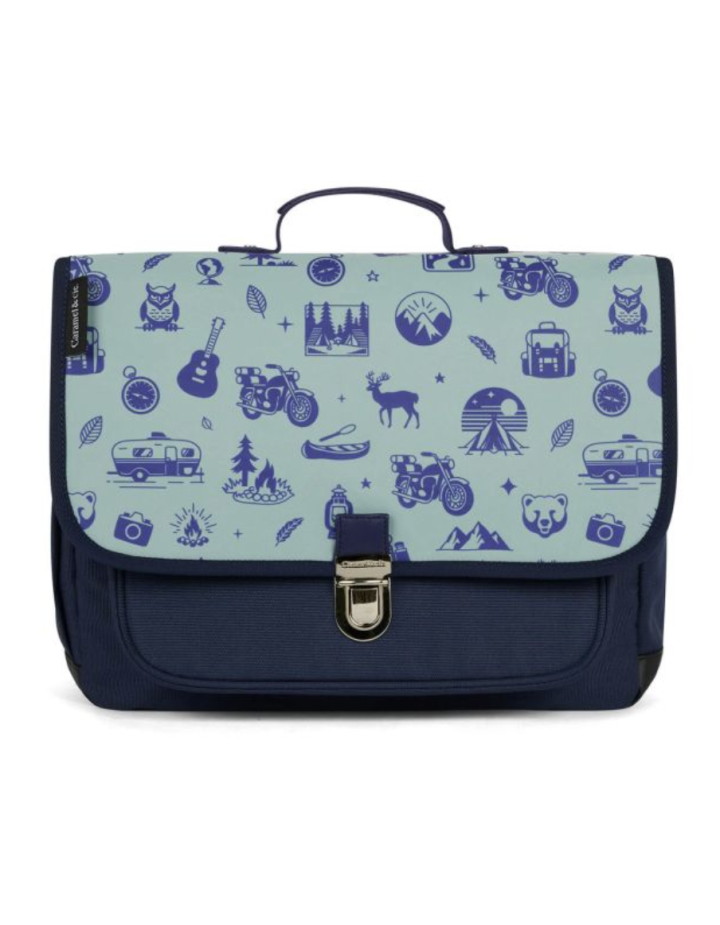 Cartable Blue Wild Trip 38 cm – Caramel & Cie | CP, CE1, CE2