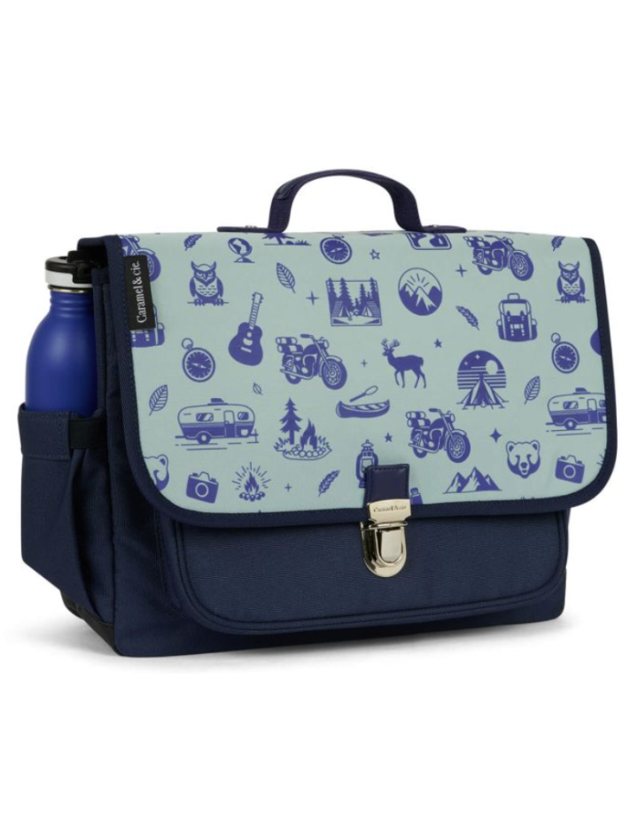 Cartable Blue Wild Trip 38 cm – Caramel & Cie | CP, CE1, CE2