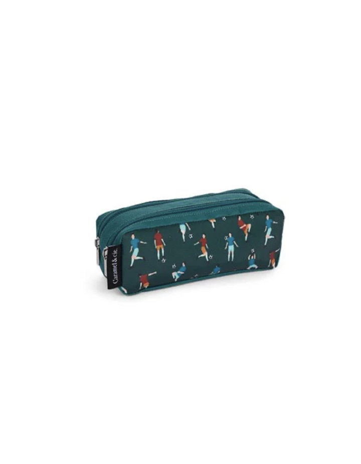 Trousse double Playground Esprit Football – Caramel & Cie | École