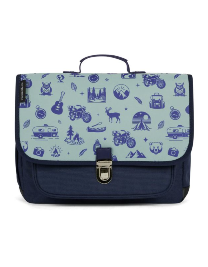 Cartable Blue Wild Trip 38 cm – Caramel & Cie | CP, CE1, CE2