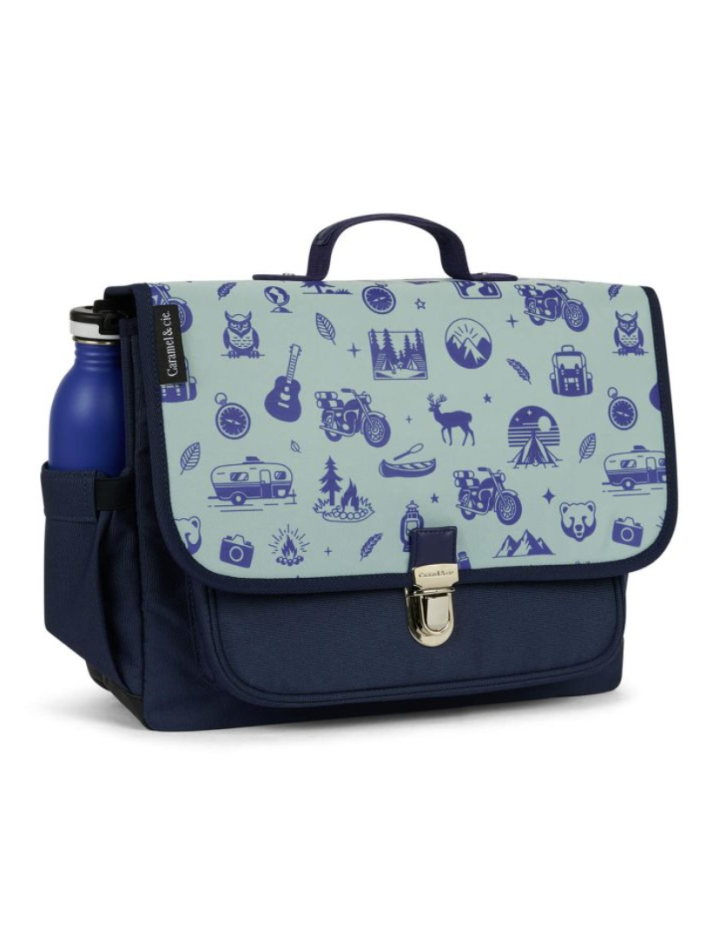 Cartable Blue Wild Trip 38 cm – Caramel & Cie | CP, CE1, CE2