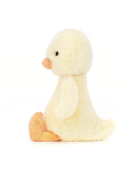 Bashful Duckling Jellycat | Peluche caneton jaune doux dès naissance