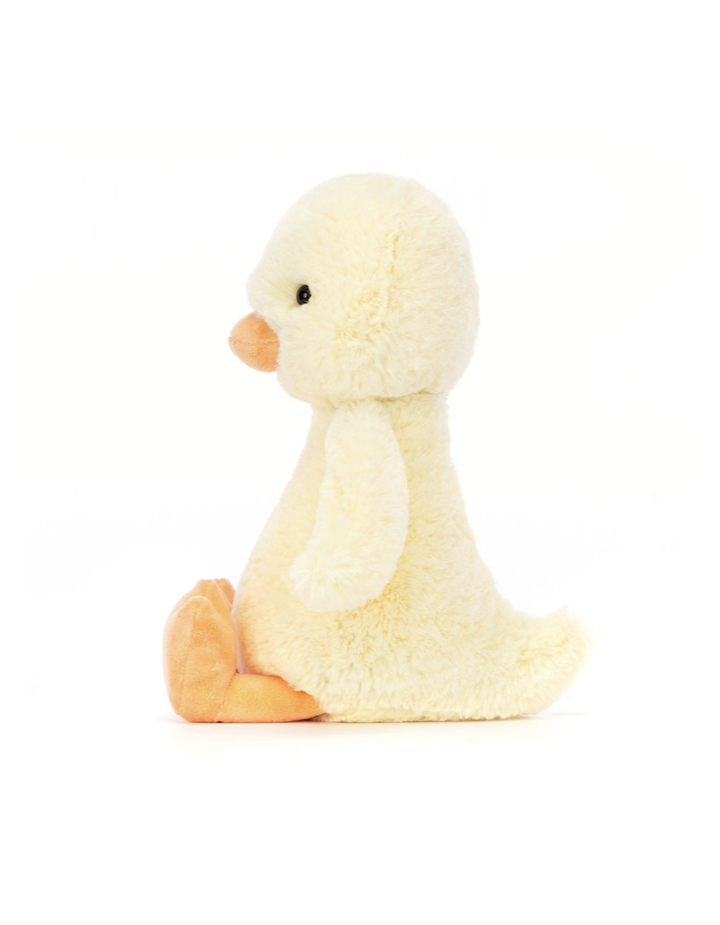 Bashful Duckling Jellycat | Peluche caneton jaune doux dès naissance