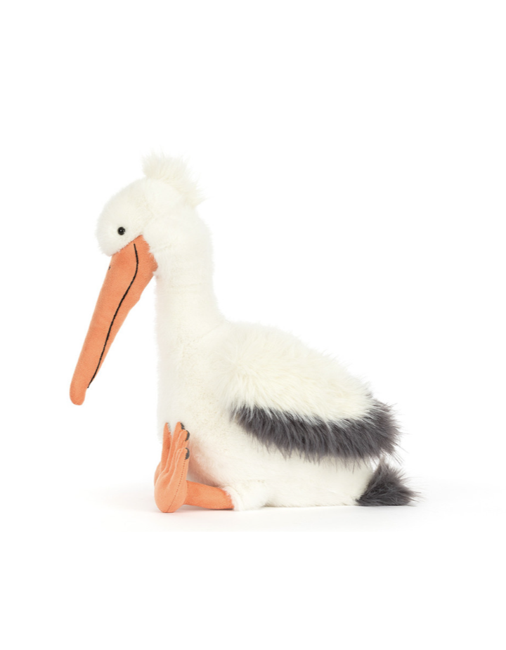 Keli Pelican Jellycat | Peluche pélican réaliste et douce 34 cm