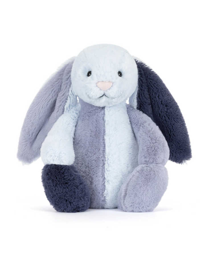 Puddlesea Bunny Original Jellycat | Peluche lapin patchwork doux