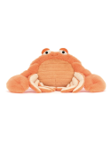 Pinchsnap Crab Jellycat | Peluche crabe orange ultra douce 17 cm