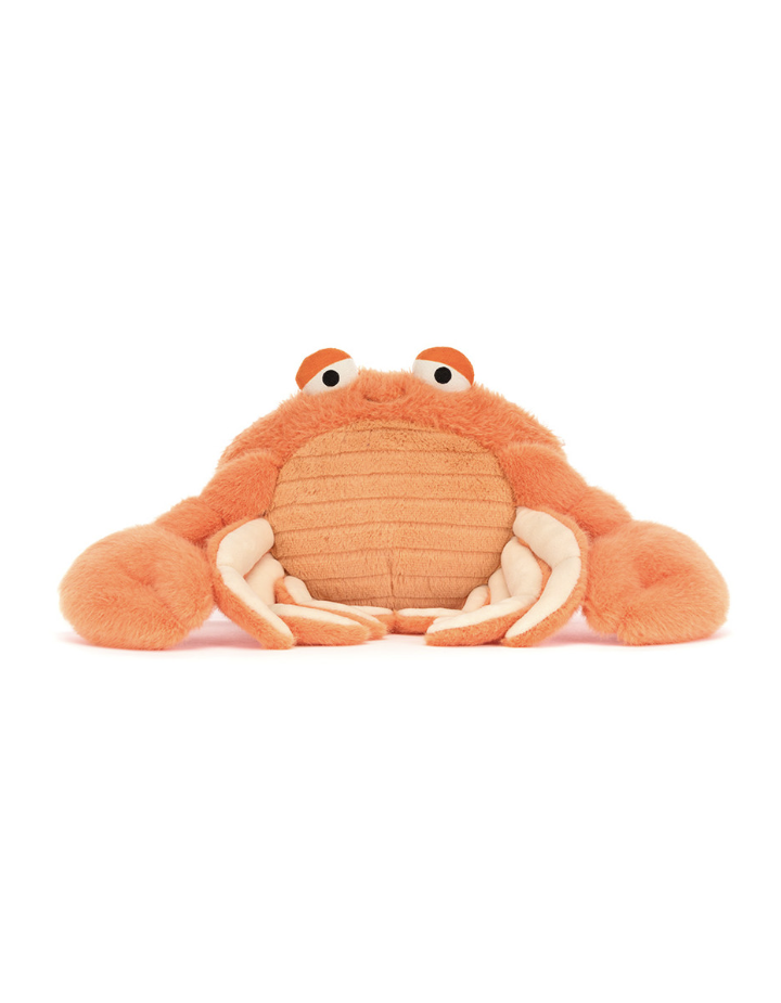 Pinchsnap Crab Jellycat | Peluche crabe orange ultra douce 17 cm