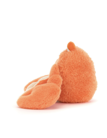 Pinchsnap Crab Jellycat | Peluche crabe orange ultra douce 17 cm