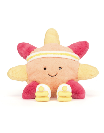 Amuseables Sun Roller Skates Jellycat | Peluche soleil patins 30 cm