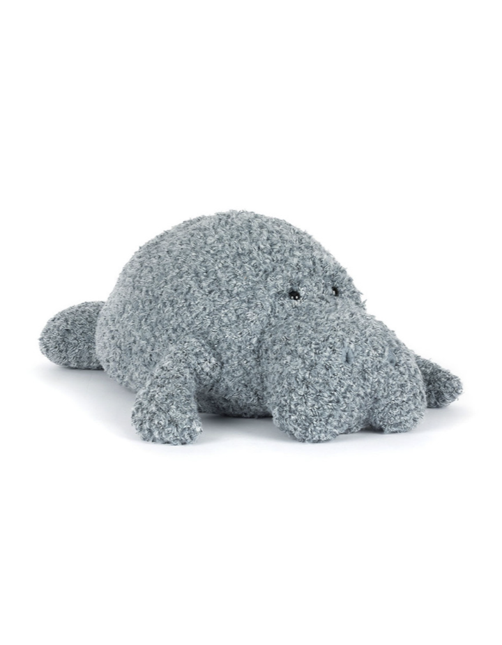 Maffles Manatee Jellycat | Peluche lamantin ultra douce 34 cm