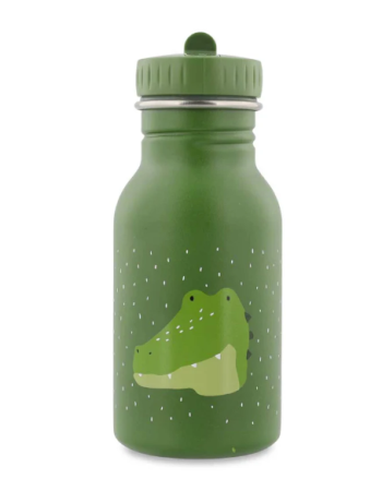 Gourde Mr Alligator 350 ml Trixie Baby | Bouteille inox enfant 3 ans+
