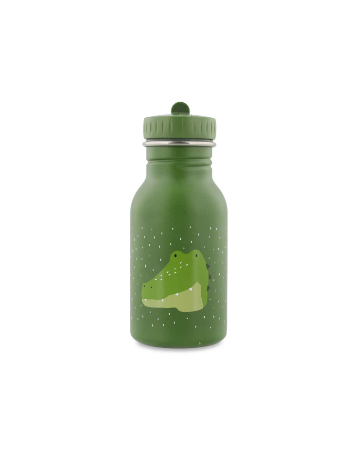 Gourde Mr Alligator 350 ml Trixie Baby | Bouteille inox enfant 3 ans+