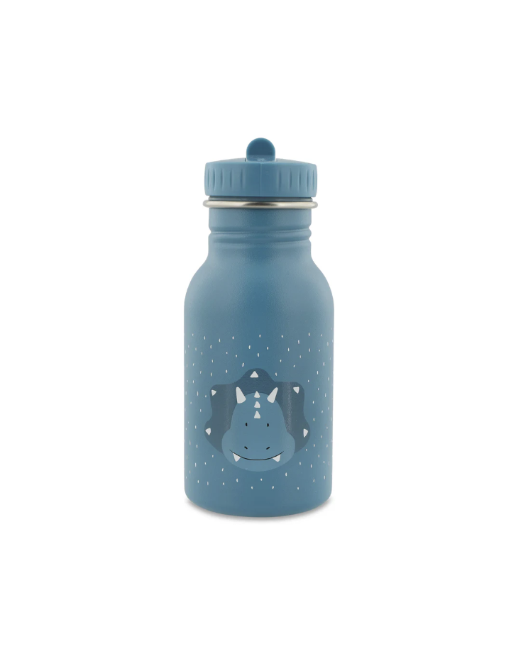 Gourde Mr Triceratops 350 ml Trixie Baby | Bouteille inox enfant 3 ans+
