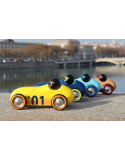 Voiture en Bois Old Sport Compet Jaune Vilac | Fabrication Française