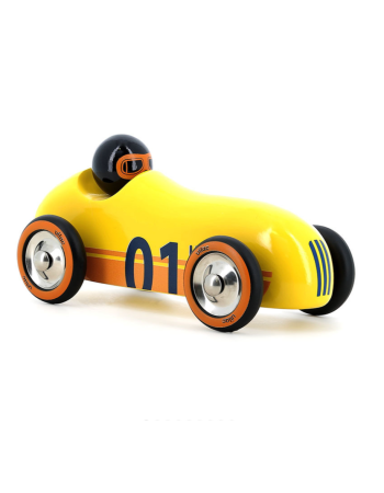 Voiture en Bois Old Sport Compet Jaune Vilac | Fabrication Française