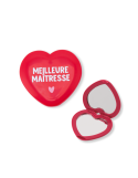 Miroir de Poche Rouge Meilleure Maîtresse Atelier Wagram | Cadeau Fin d’Année