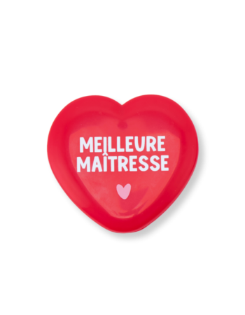 Miroir de Poche Rouge Meilleure Maîtresse Atelier Wagram | Cadeau Fin d’Année