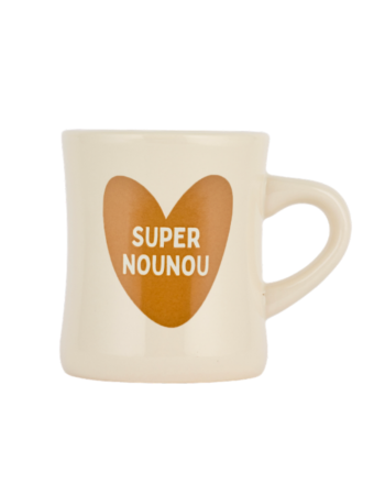 Mug Céramique Super Nounou Atelier Wagram | Cadeau Merci Nounou