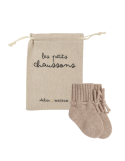Chaussons bébé en laine mérinos Atelier Wagram