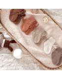 Chaussons bébé en laine mérinos Atelier Wagram