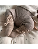Chaussons bébé en laine mérinos Atelier Wagram