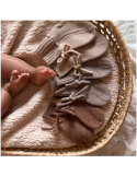 Chaussons bébé en laine mérinos Atelier Wagram