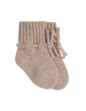 Chaussons bébé en laine mérinos Atelier Wagram